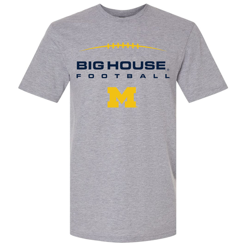 Valiant University of Michigan Football "Big House Football" Tee
