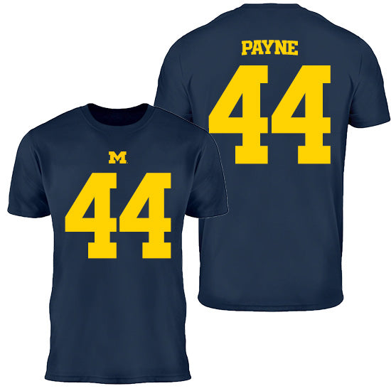 Valiant University of Michigan Football Damon Payne #44 Youth Jersey Tee