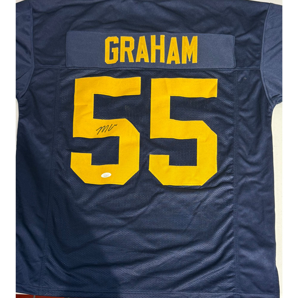 Mason Graham Autographed Michigan Wolverines Jersey