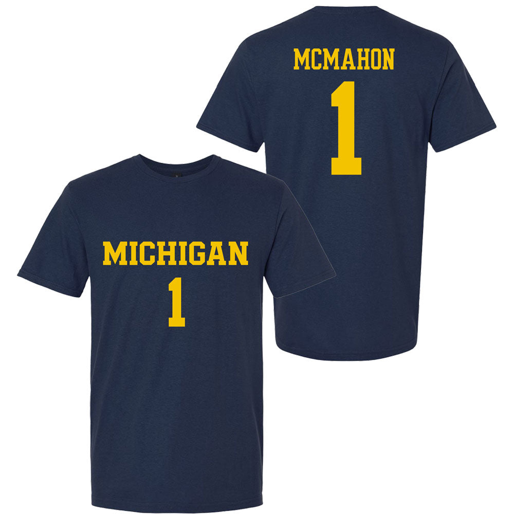 Valiant University of Michigan Field Hockey Caylie McMahon Jersey Tee