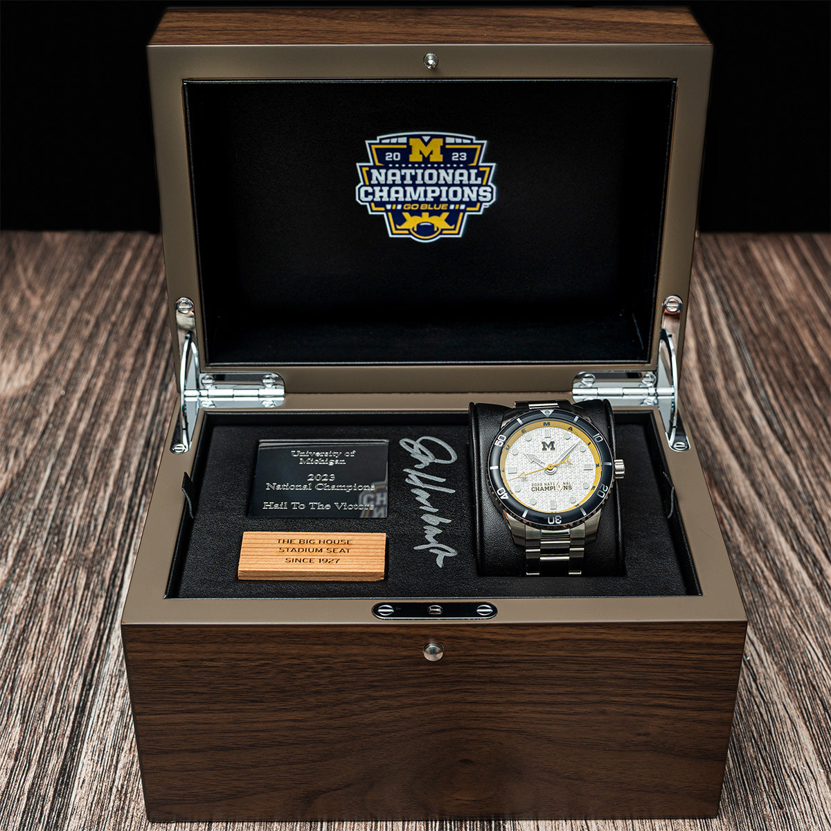 Michigan 2023 National Champions Jim Harbaugh Box Set - Odysseus II