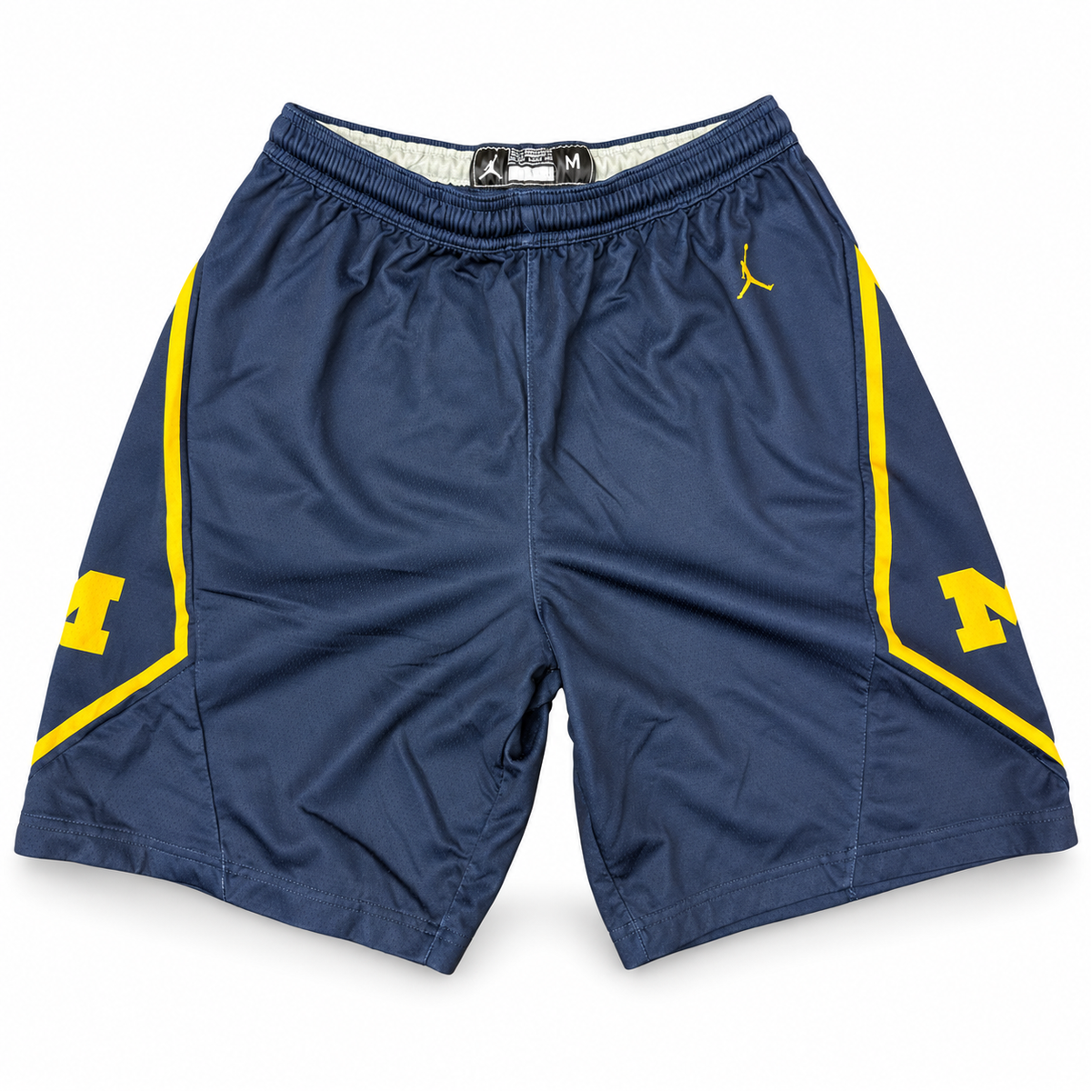 Michigan Basketball Charlie May Player Worn Practice Shorts (Size: M)