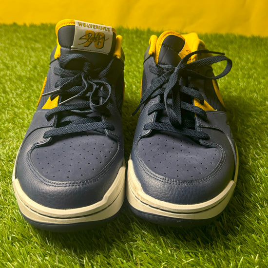 Jordan University of Michigan Football Stadium90 PE Quinten Johnson Player Worn Shoes Size 12