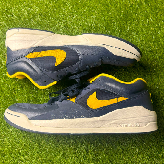 Jordan University of Michigan Football Stadium90 PE Quinten Johnson Player Worn Shoes Size 12