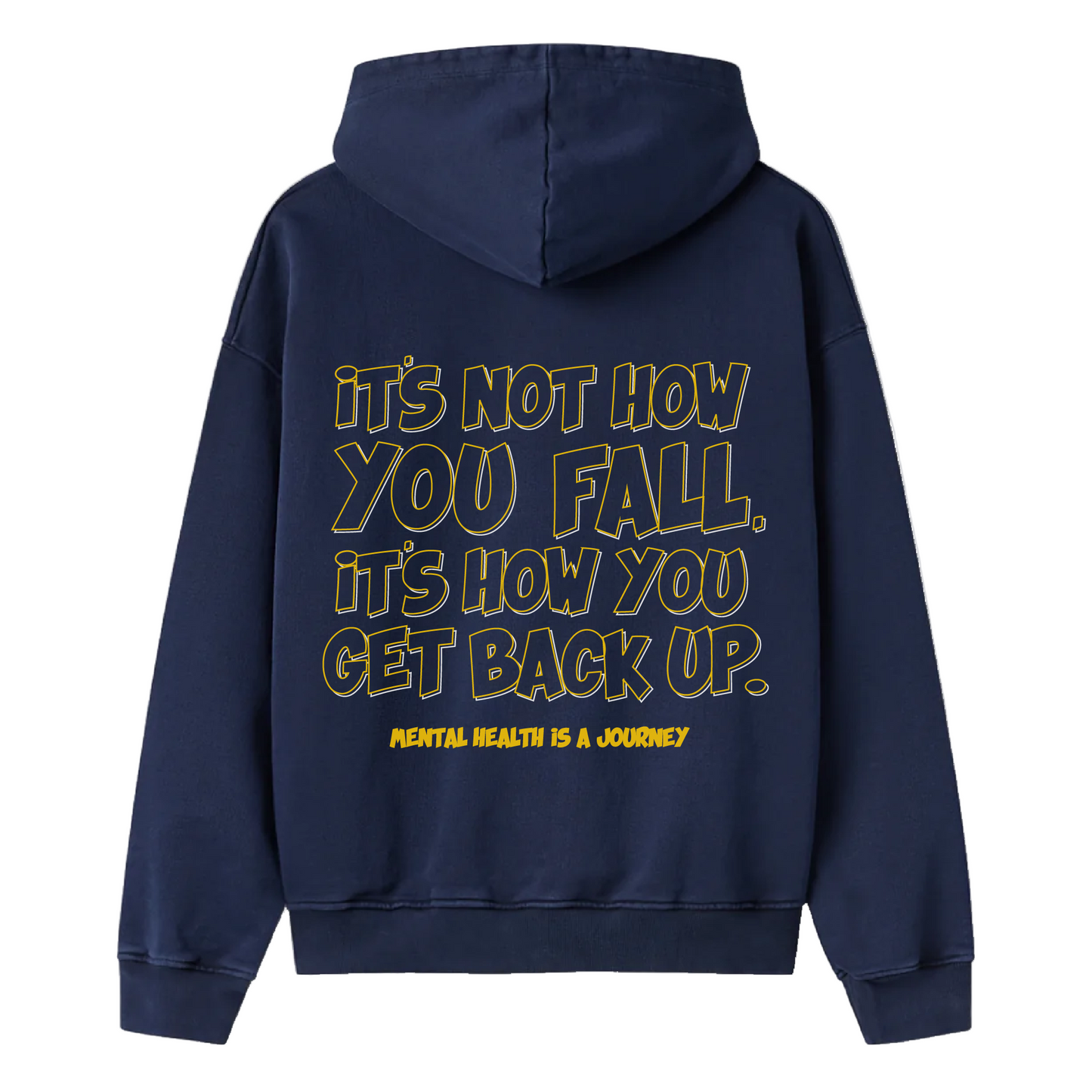 Sack The Stigma University of Michigan 'Get Back Up' Hoodie