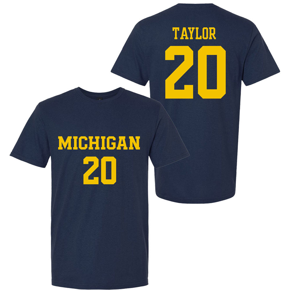 Valiant University of Michigan Field Hockey Claire Taylor Jersey Tee