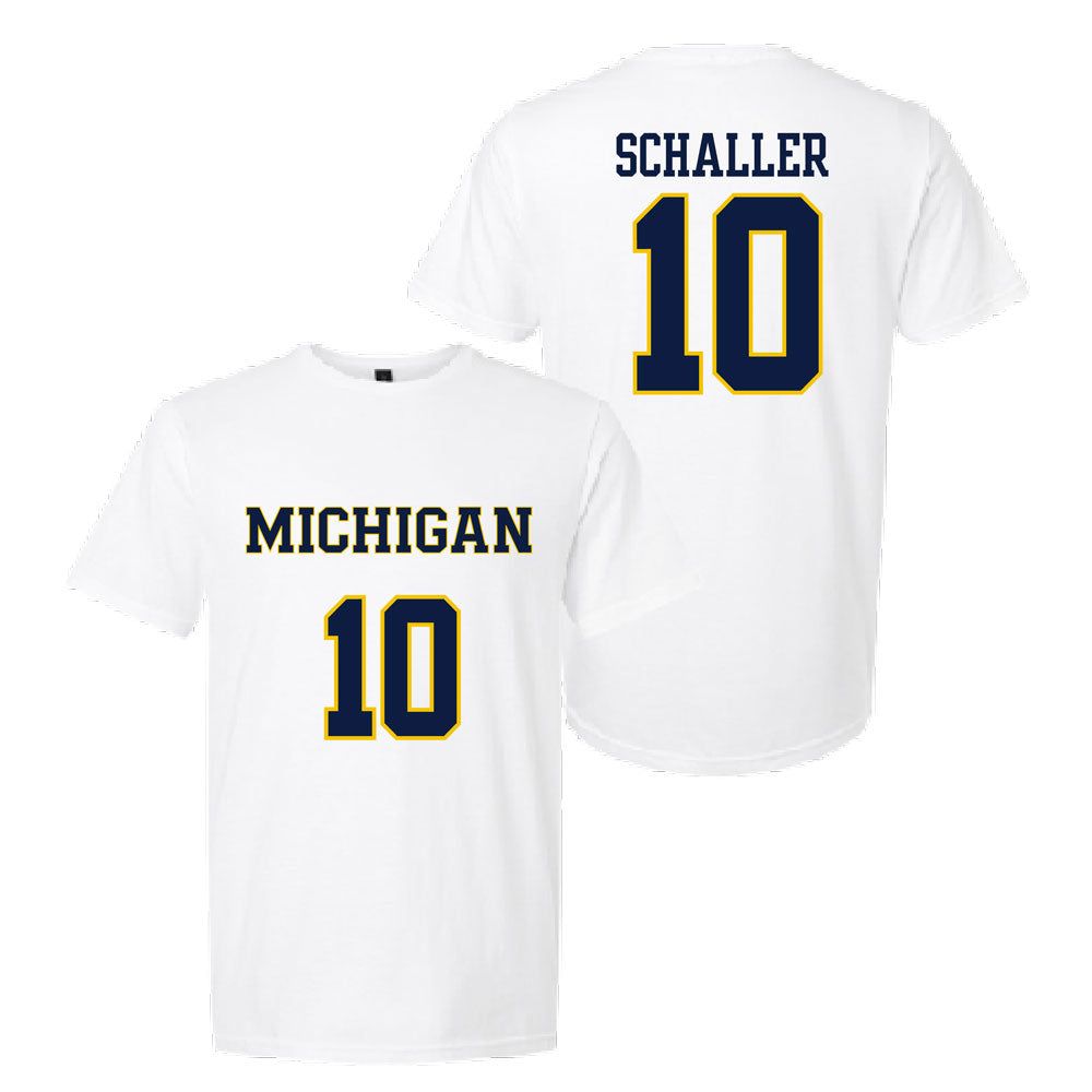 Valiant University of Michigan Lacrosse Remi Schaller #10 Jersey Tee