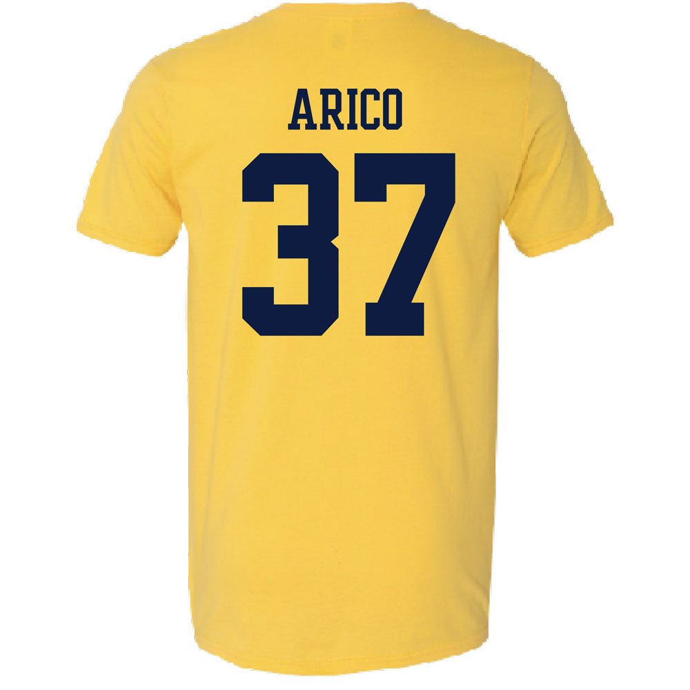 Valiant University of Michigan Lacrosse Emma Arico #37 Jersey Tee