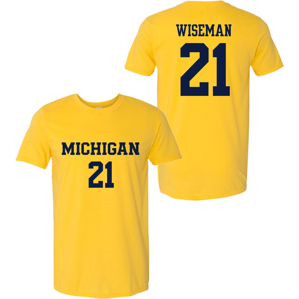 Valiant University of Michigan Field Hockey Cami Wiseman Jersey Tee
