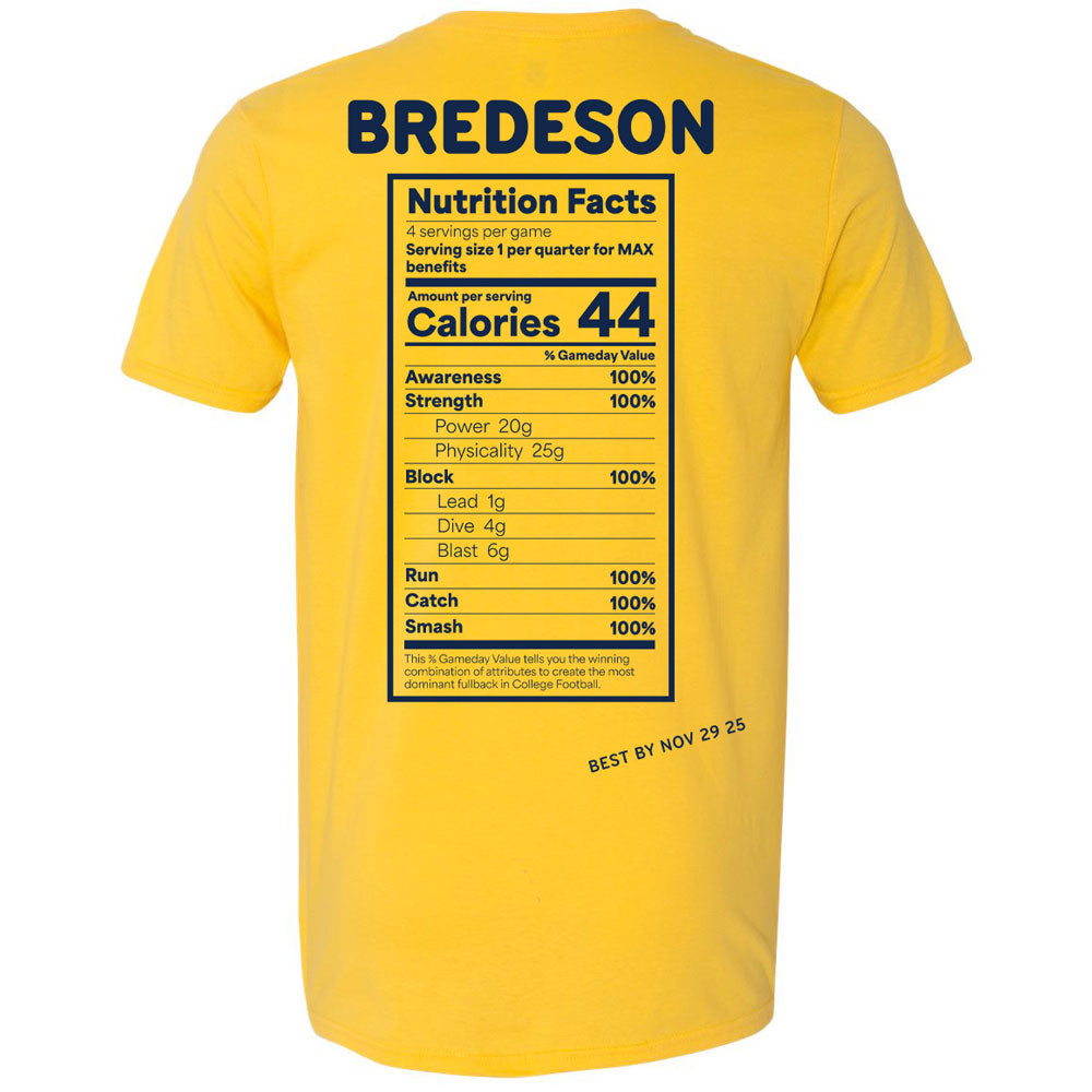 Valiant University of Michigan Football Max Bredeson "Wonder Bredeson" Tee
