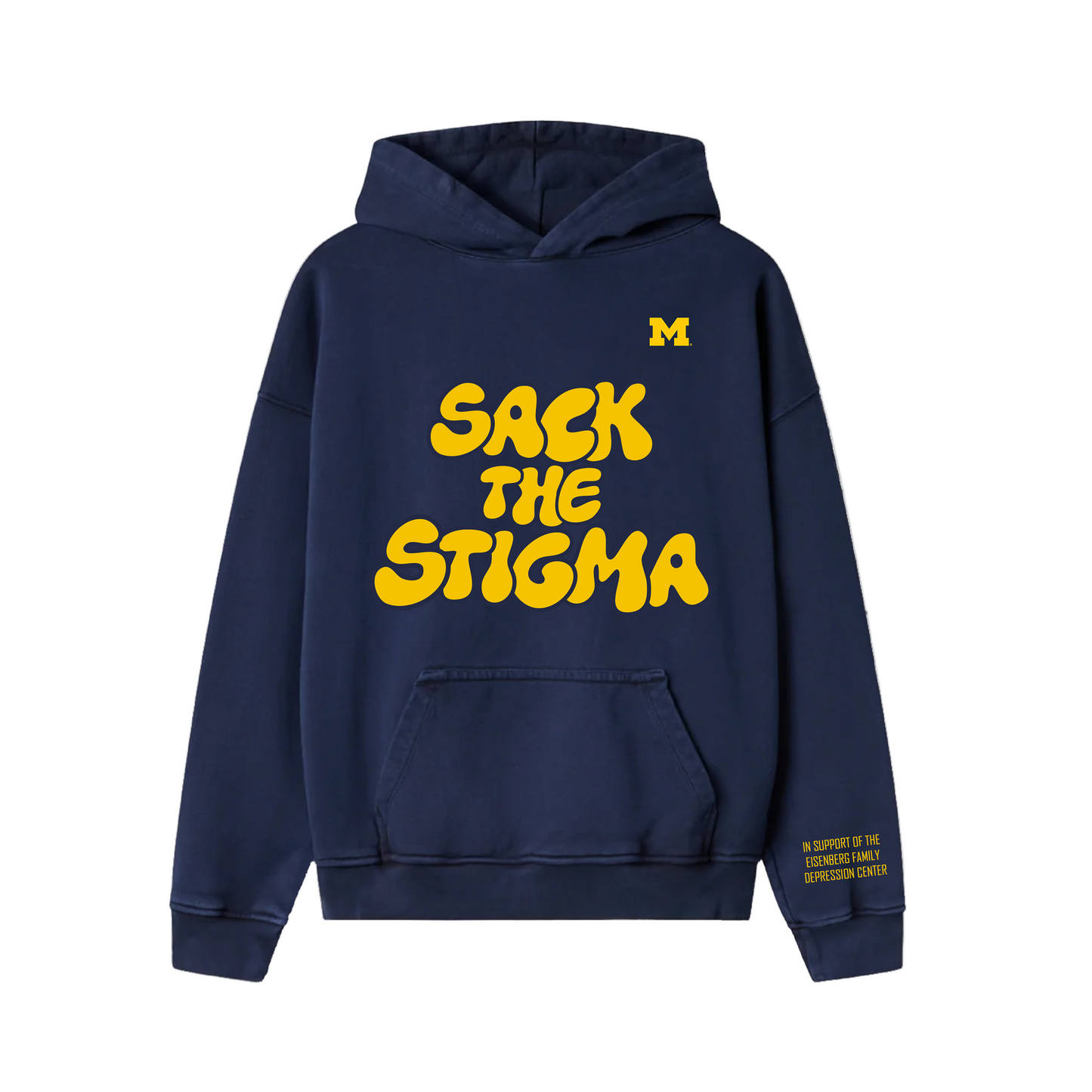 Sack the Stigma University of Michigan 'Gratitude' Hoodie