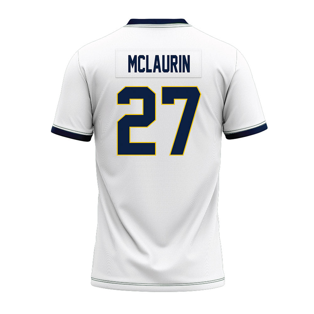 Athlete's Thread University of Michigan Football Tyler McLaurin White Sublimated Jersey
