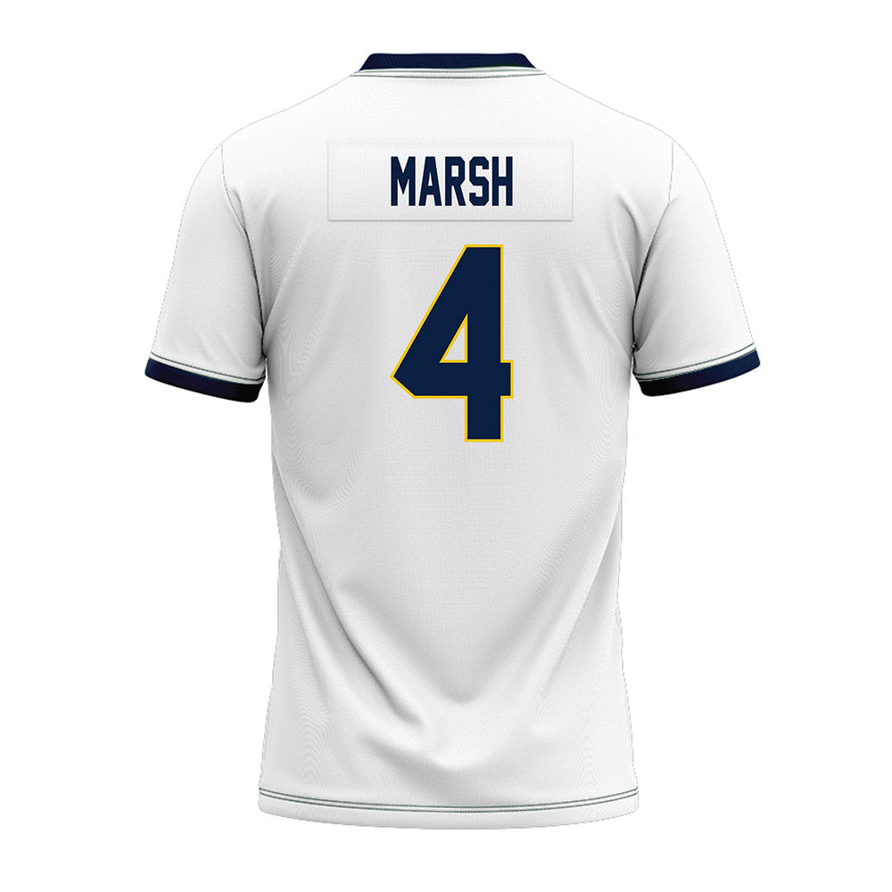 Athlete's Thread University of Michigan Football Andrew Marsh White Sublimated Jersey