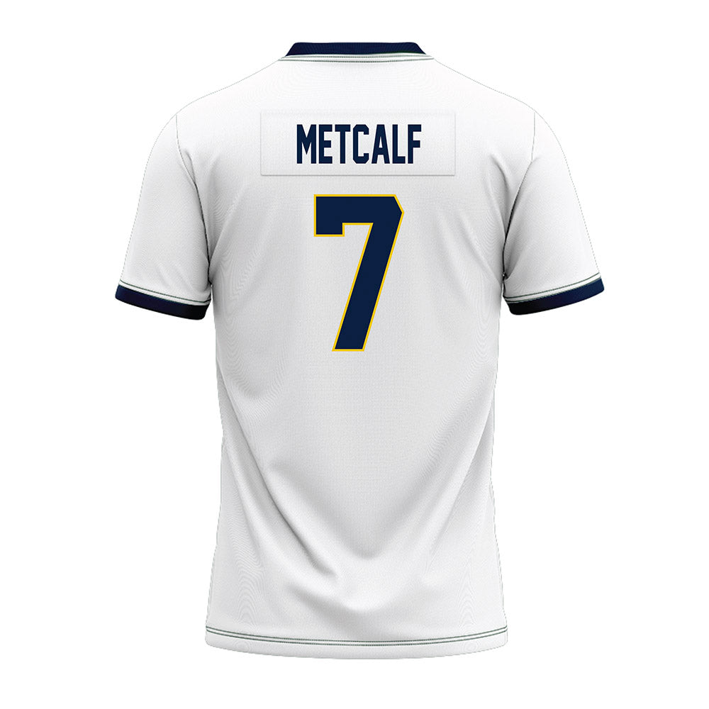 Athlete's Thread University of Michigan Football TJ Metcalf White Sublimated Jersey