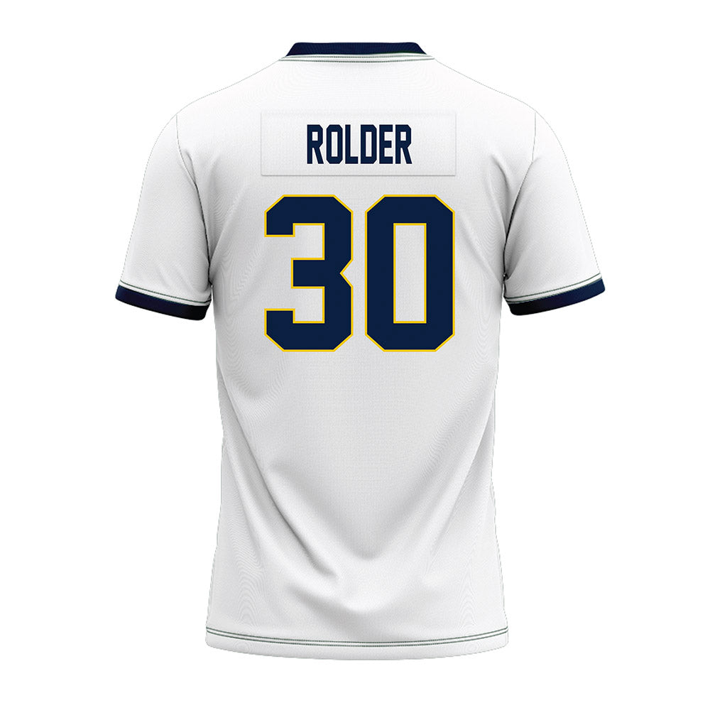 Athlete's Thread University of Michigan Football Jimmy Rolder White Sublimated Jersey