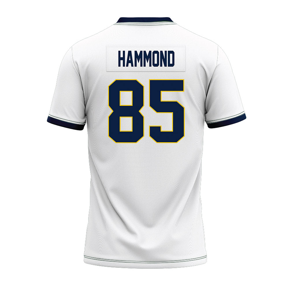 Athlete's Thread University of Michigan Football Ted Hammond White Sublimated Jersey