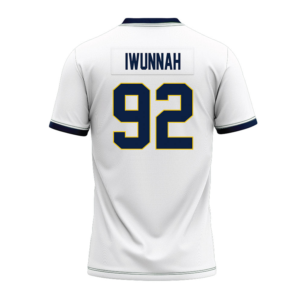 Athlete's Thread University of Michigan Football Ike Iwunnah White Sublimated Jersey