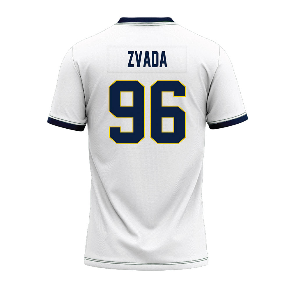 Athlete's Thread University of Michigan Football Dominic Zvada White Sublimated Jersey