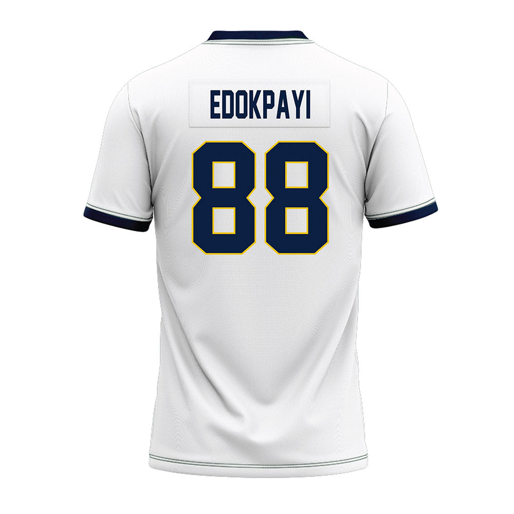 Athlete's Thread University of Michigan Football Lugard Edokpayi White Sublimated Jersey