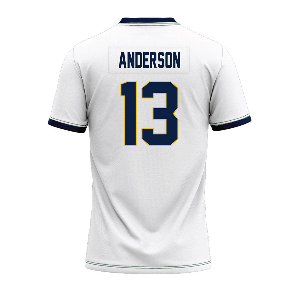 Athlete's Thread University of Michigan Football Caleb Anderson White Sublimated Jersey