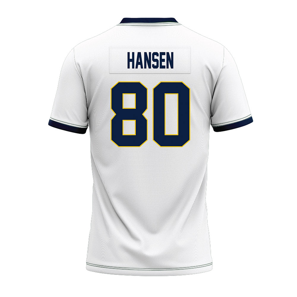 Athlete's Thread University of Michigan Football Hogan Hansen White Sublimated Jersey