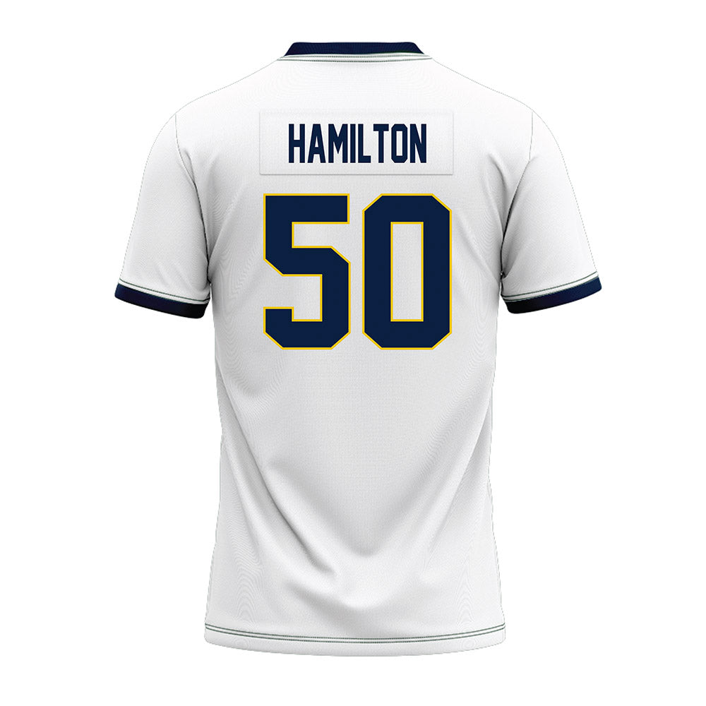 Athlete's Thread University of Michigan Football Luke Hamilton White Sublimated Jersey