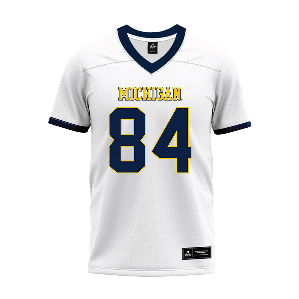 Athlete's Thread University of Michigan Football Jacob Washington White Sublimated Jersey