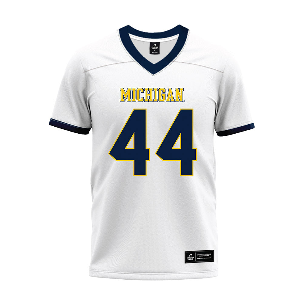 Athlete's Thread University of Michigan Football Damon Payne White Sublimated Jersey