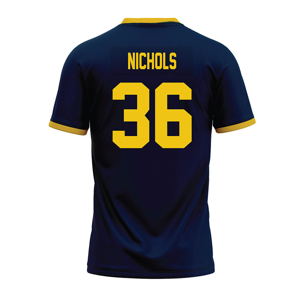 Athlete's Thread University of Michigan Football Joshua Nichols Navy Sublimated Jersey