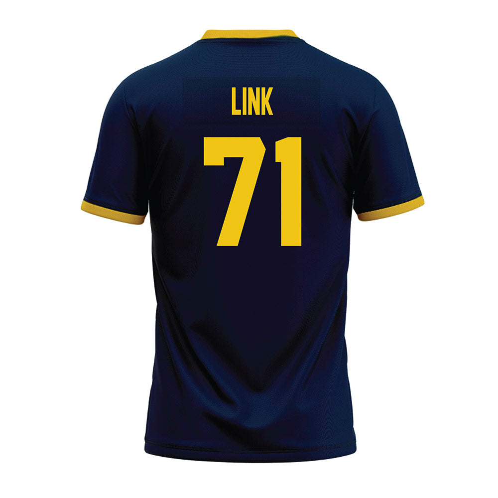 Athlete's Thread University of Michigan Football Evan Link Navy Sublimated Jersey