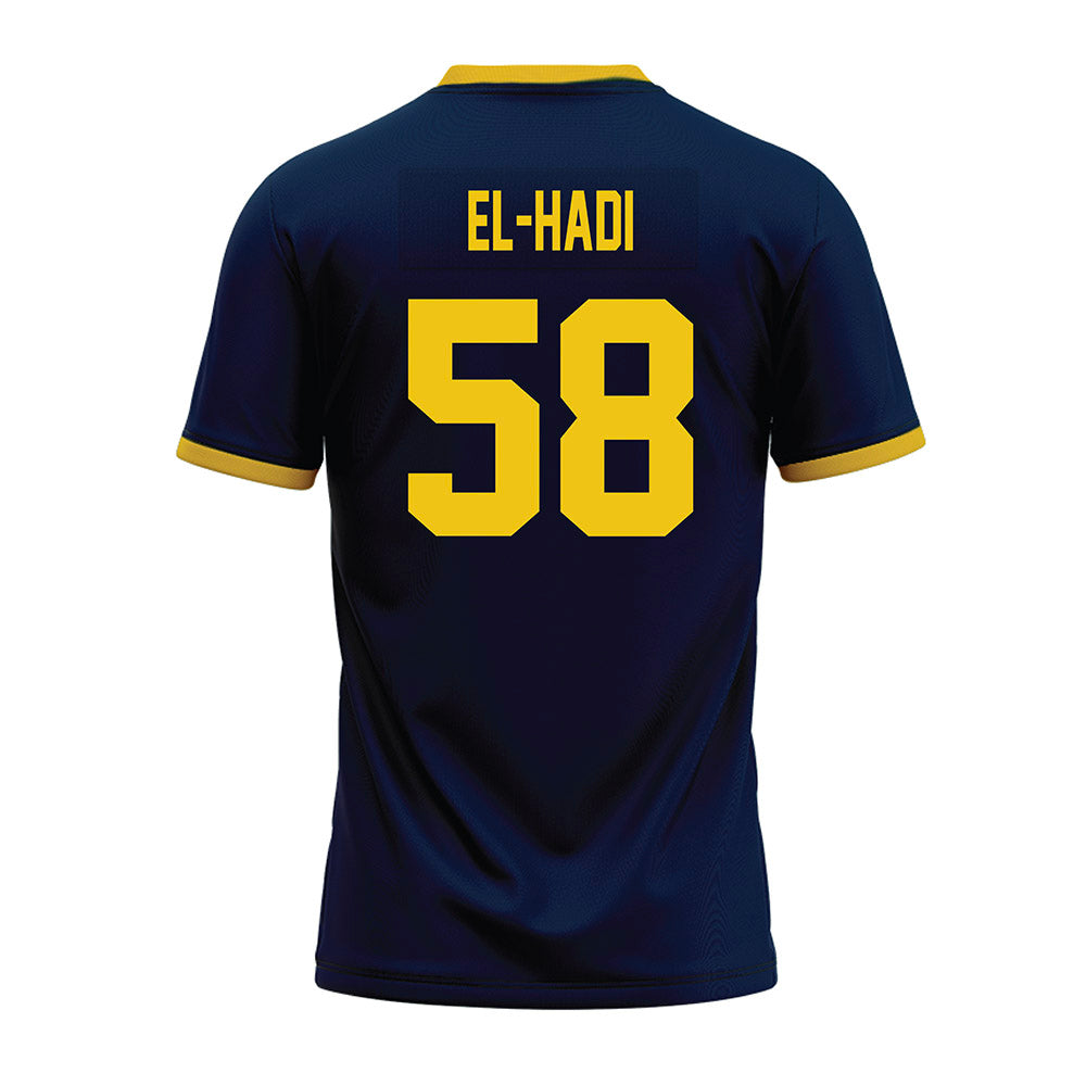 Athlete's Thread University of Michigan Football Giovanni El-Hadi Navy Sublimated Jersey
