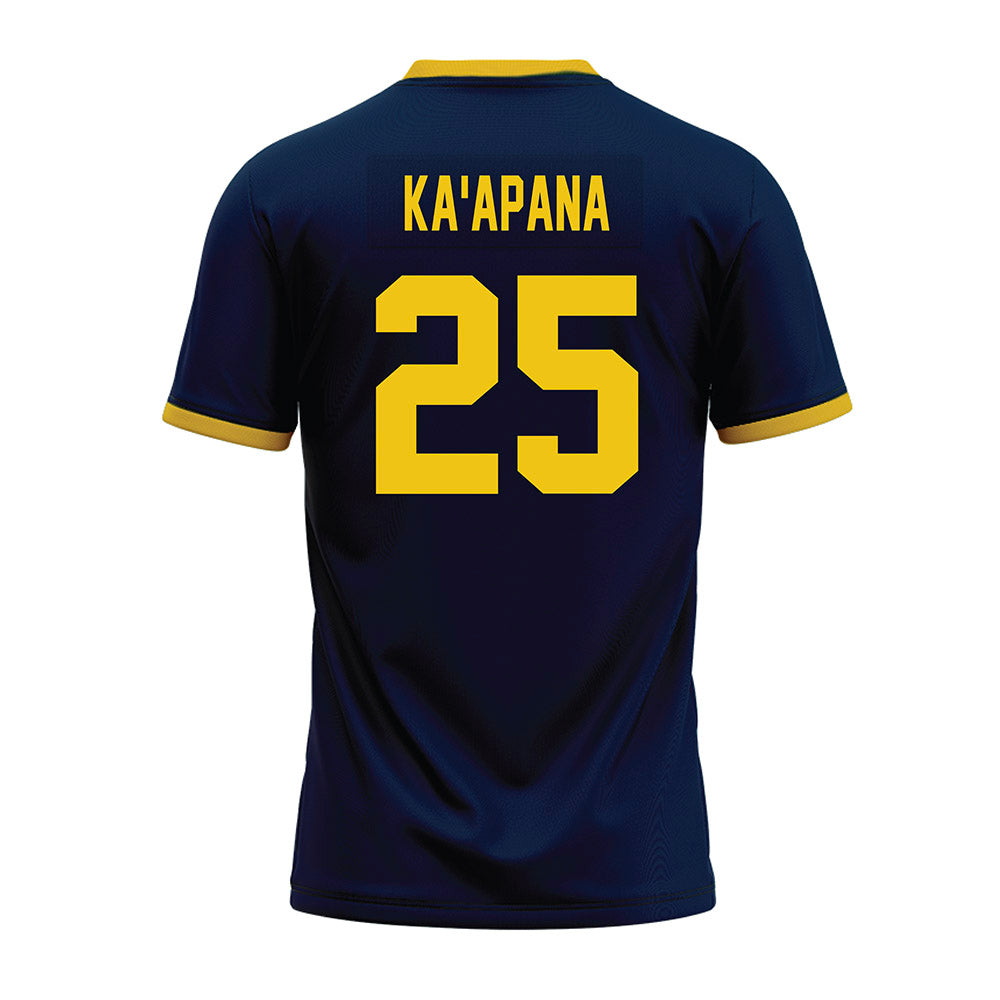 Athlete's Thread University of Michigan Football Micah Ka'apana Navy Sublimated Jersey