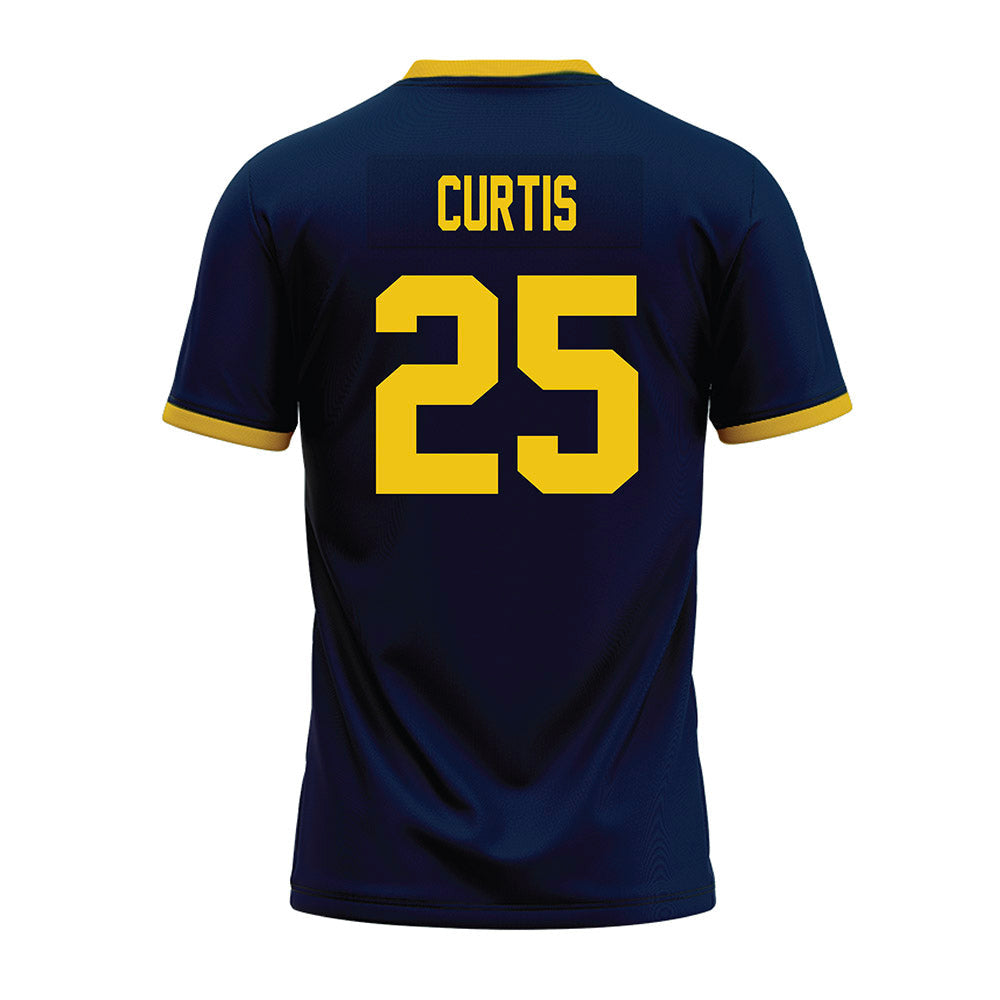Athlete's Thread University of Michigan Football Mason Curtis Navy Sublimated Jersey
