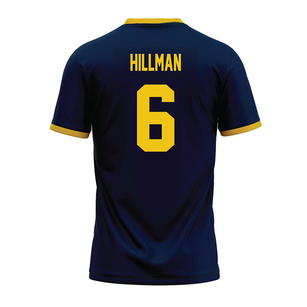 Athlete's Thread University of Michigan Football Brandyn Hillman Navy Sublimated Jersey