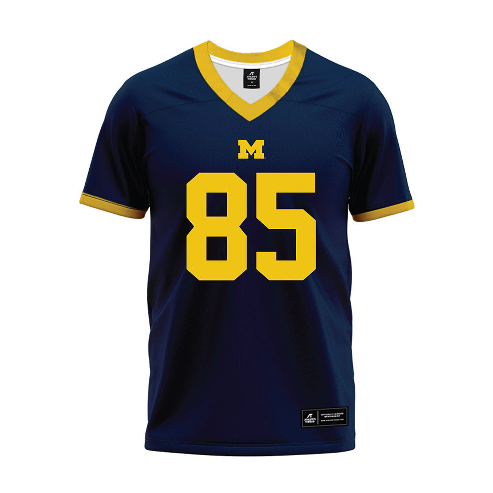 Athlete's Thread University of Michigan Football Logan Forbes Navy Sublimated Jersey