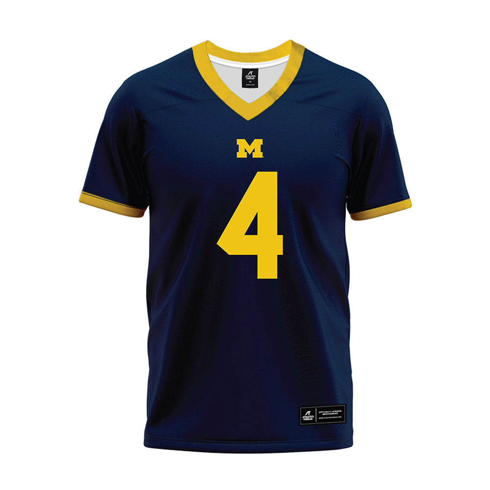 Athlete's Thread University of Michigan Football TJ Guy Navy Sublimated Jersey
