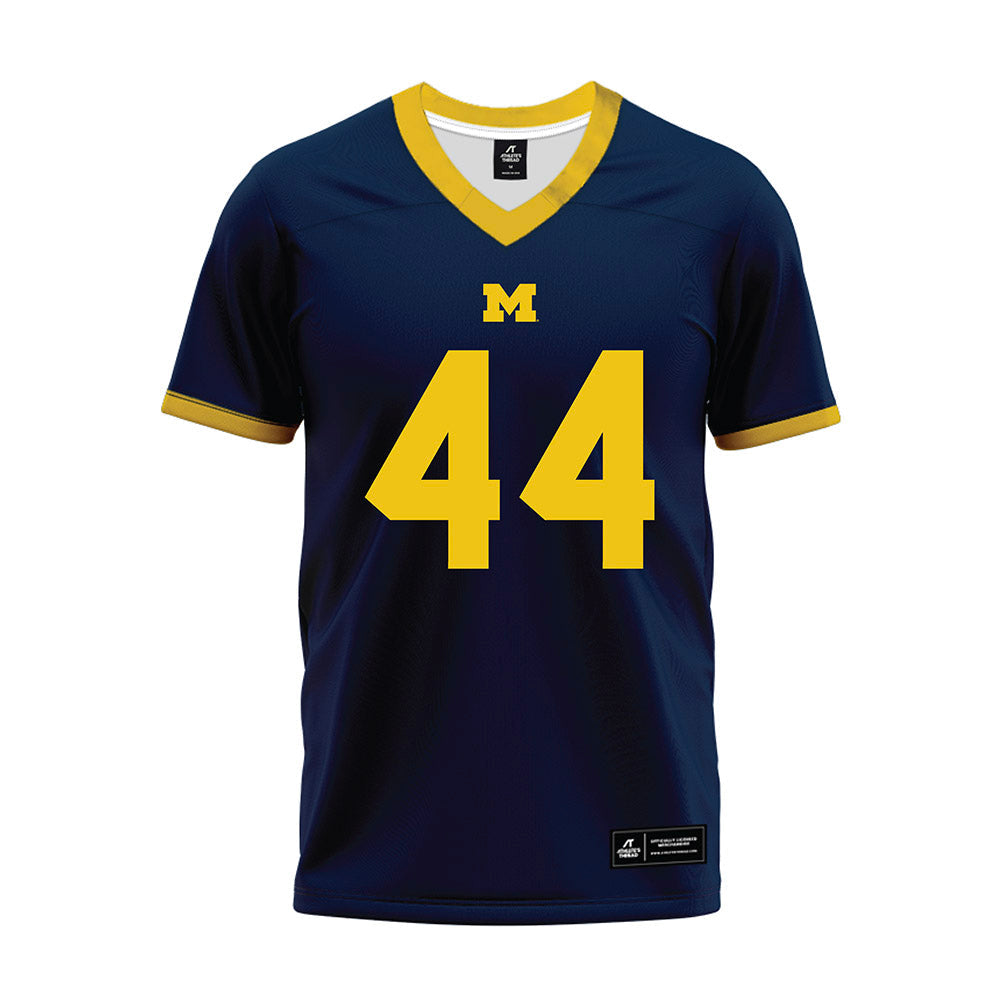 Athlete's Thread University of Michigan Football Damon Payne Navy Sublimated Jersey