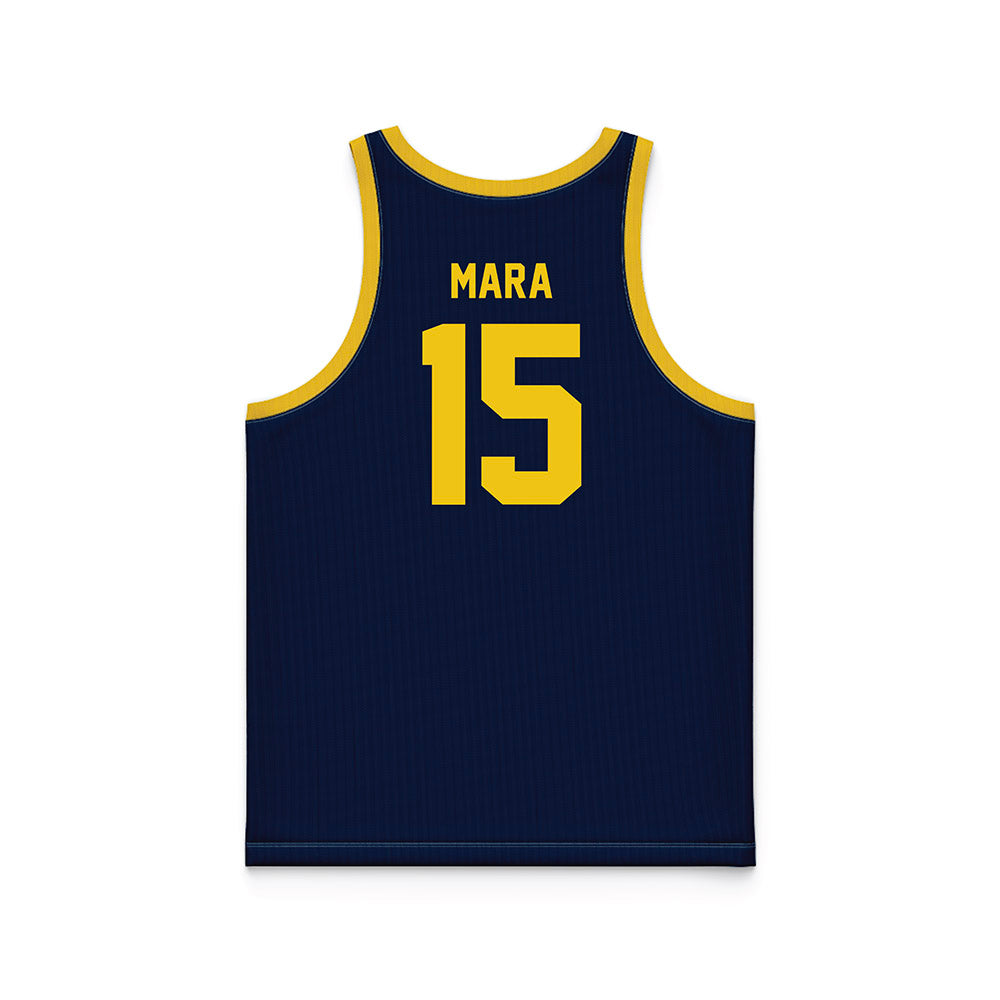 Athlete's Thread University of Michigan Basketball Aday Mara Navy Sublimated Jersey