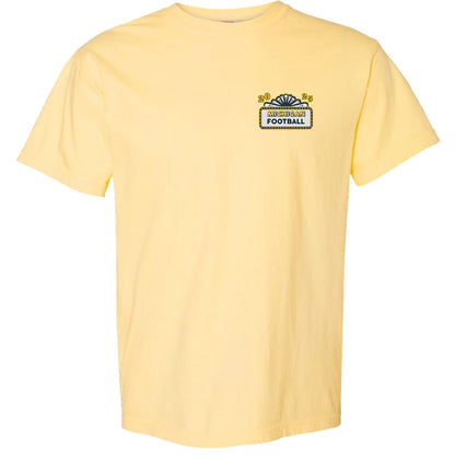 Valiant University of Michigan Football "Home Ticket" 2025 Schedule Tee
