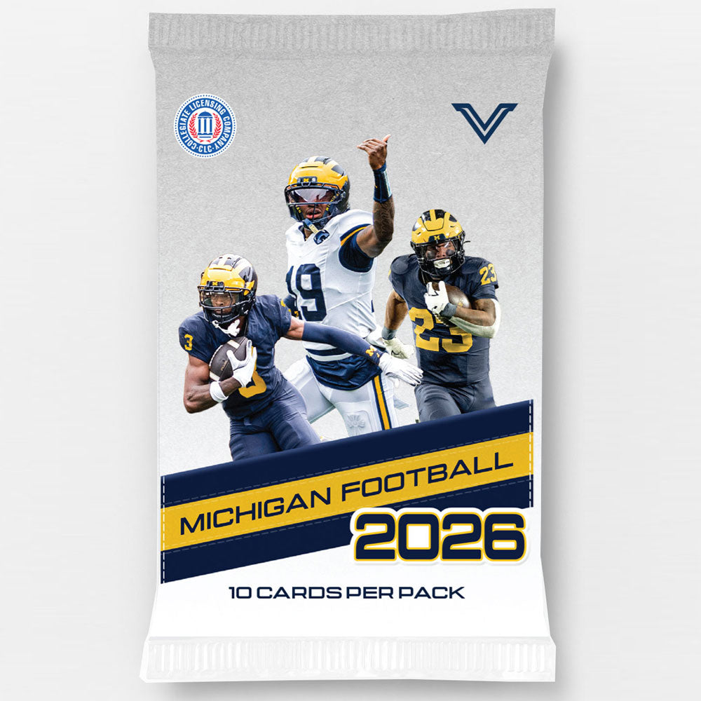 Valiant University of Michigan Football 2026 Trading Card Pack [PRE ORDER]