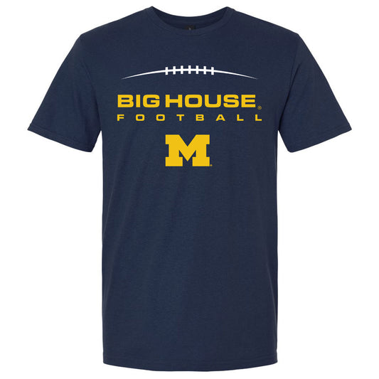 Valiant University of Michigan Football "Big House Football" Tee