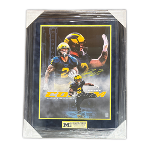 Blake Corum Framed & Autographed Michigan Wolverines Poster