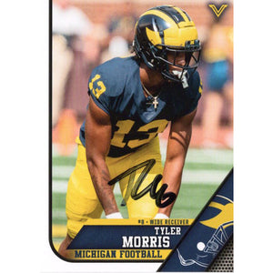 University of Michigan Football Tyler Morris Autographed Valiant 2023 Base Trading Card