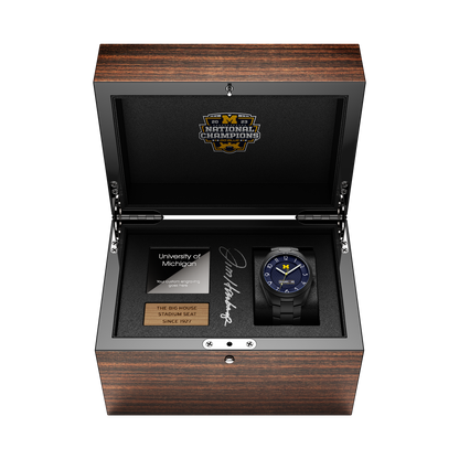 Jim Harbaugh Display Box (Watch Sold Separately)