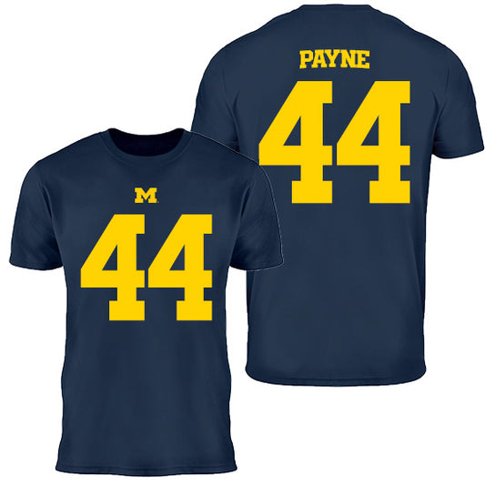 Valiant University of Michigan Football Damon Payne #44 Youth Jersey Tee