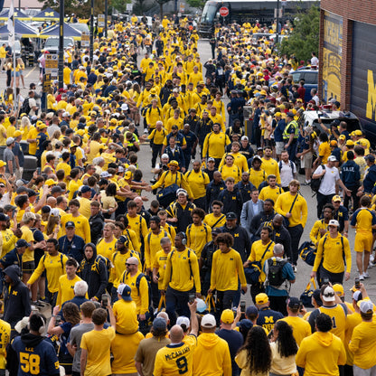 Wolverine Walk Experience — vs. Iowa