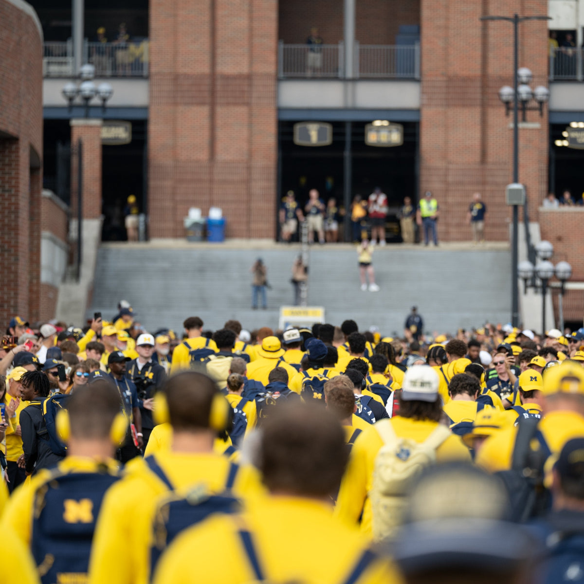 Wolverine Walk Experience — vs. Iowa