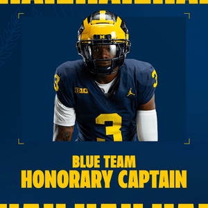 Honorary Team Captain Experience (Blue Team): Michigan Spring Game