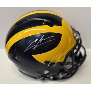 Charles Woodson Autographed Michigan Wolverines Full Size Authentic Helmet