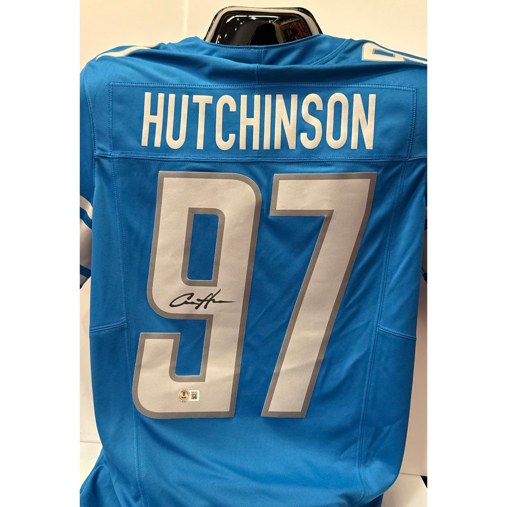 Aidan Hutchinson Autographed Detroit Lions Jersey